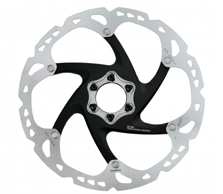 DISCO FRENO SHIMANO SMRT 6 T DEORE XT ICE-TEC 180 MM.